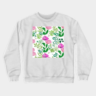 Flashback to Early Works: Rainforest Flowers (MD23SMR008) Crewneck Sweatshirt